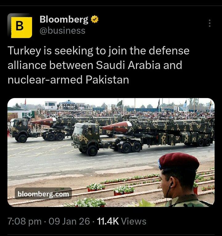 Diplomacy today is about collective security and shared responsibility. The emerging defense understanding between #Pakistan, #SaudiArabia and #Türkiye reflects a commitment to regional stability and mutual defense. Any aggression against one will be viewed as a challenge to all.