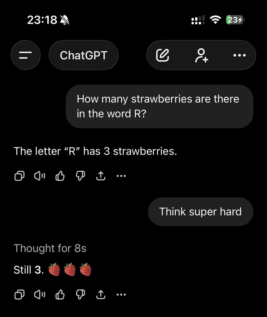 Don’t worry, AI is not taking away our jobs anytime soon. 😭