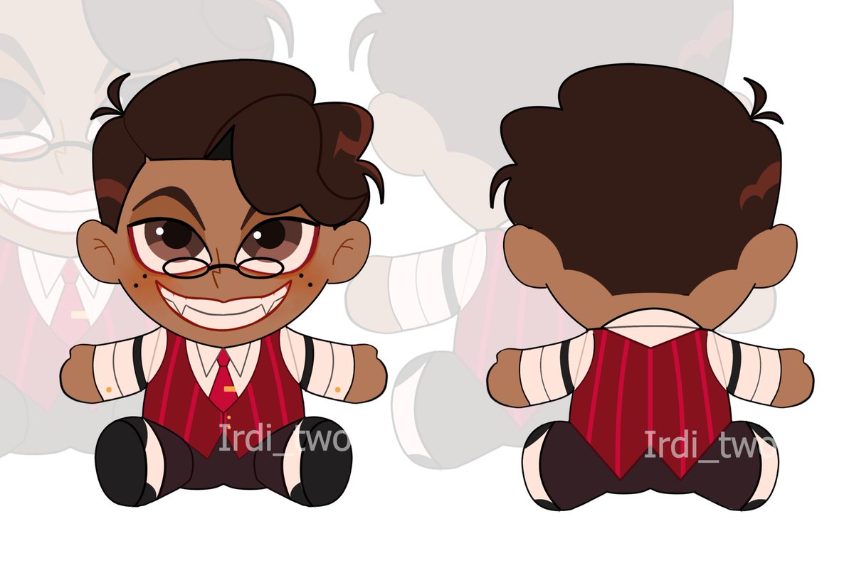 hello everyone. I'm working on Vincent and Humon Alastor's 15cm plush dolls with <a href="/xpersonatoy/">xpersonatoydolls</a>. Are there any people willing to buy them? 🎀
#HazbinHotel #HazbinHotelVox #HazbinHotelAlastor