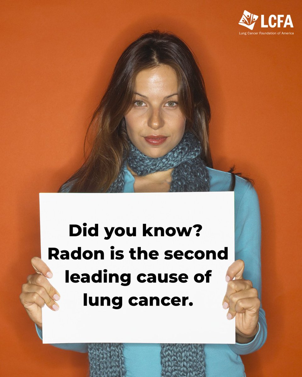 lcfamerica's tweet image. Radon is the second leading cause of lung cancer, responsible for thousands of cases every year. Most people don’t know they’re exposed until it’s too late.

Learn why radon matters and how to reduce your risk here: bit.ly/3Aw70jn

#Radon #TestForRadon #RadonActionMonth