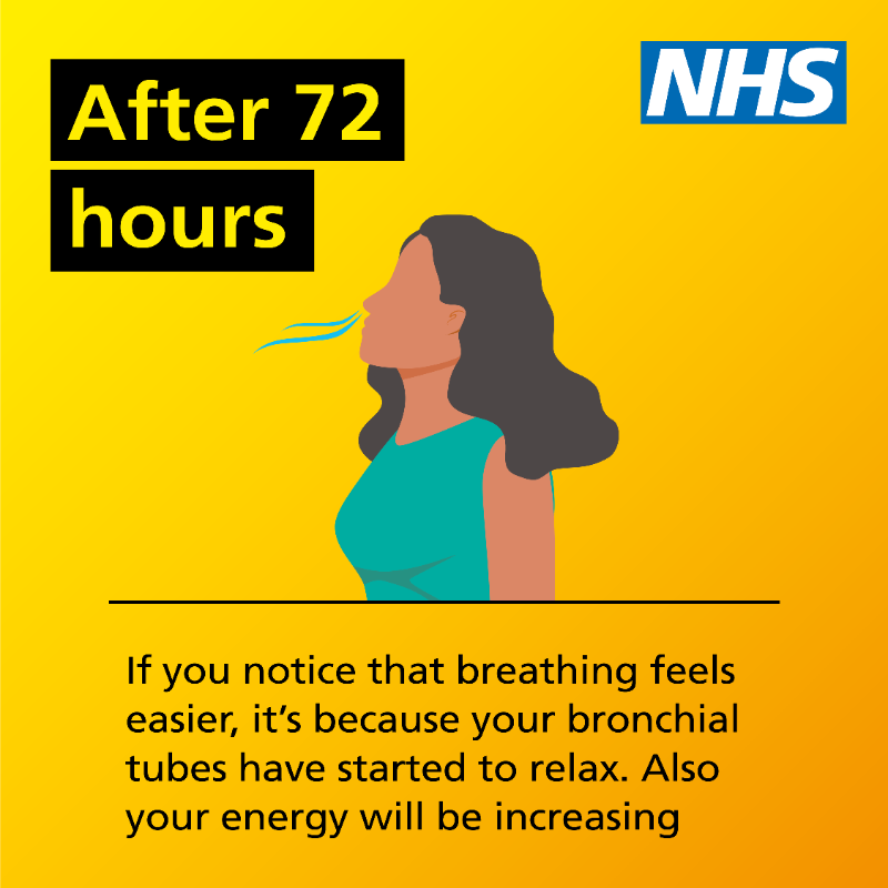 NHSuk's tweet photo. Quitting smoking is the best thing you can do for your health. When you stop, you'll experience health benefits almost immediately.  

💪 It's never too late to quit.