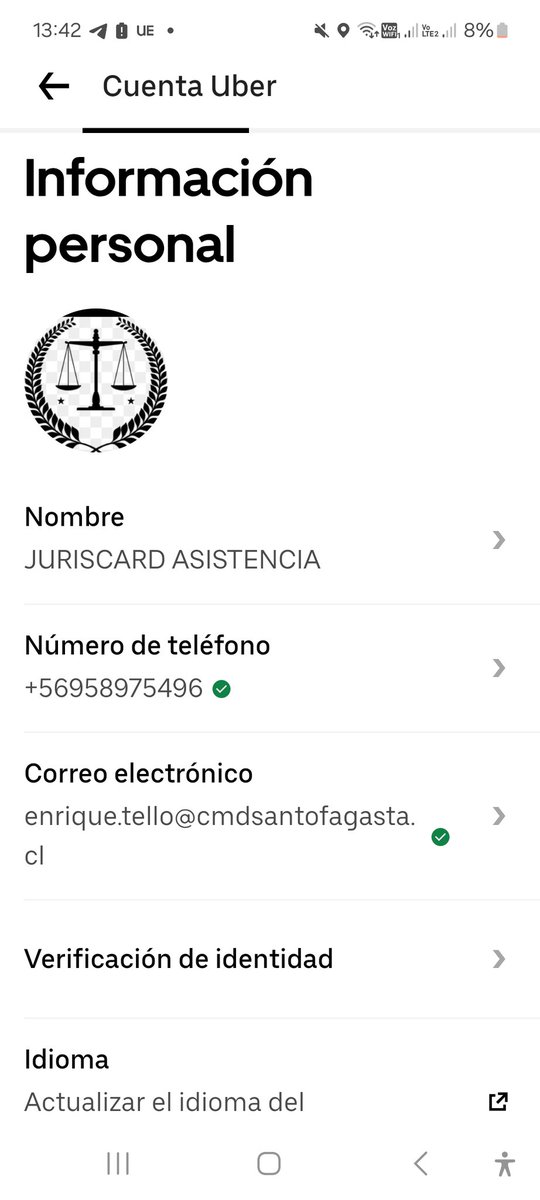 ENCATETA's tweet photo. @UberEats en Chile está estafando a sus clientes, ya que acabo de hacer un pedido en efectivo, el repartidor anula porque según ella no estaba en el lugar, se come mi comida y más encima me están cobrando el valor de los productos. Soporte vale hongo. https://t.co/PZN42gfvRM