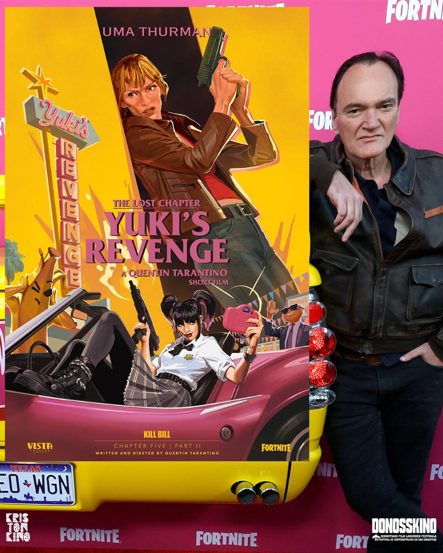 🎮🔪👰 ‘Yuki’s Revenge’: cortometraje de Kill Bill en Fortnite con Tarantino y Uma Thurman. ¿Merece la pena o simple guiño transmedia?
▶️ youtube.com/watch?v=D6PS_l…