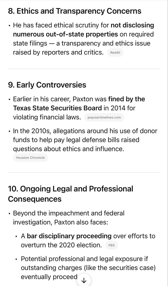 <a href="/KenPaxtonTX/">Attorney General Ken Paxton</a> You’ve been a shandy mother fucker your whole career