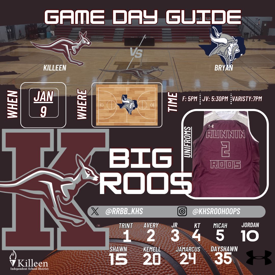 Killeen Runnin Roos Basketball tweet media