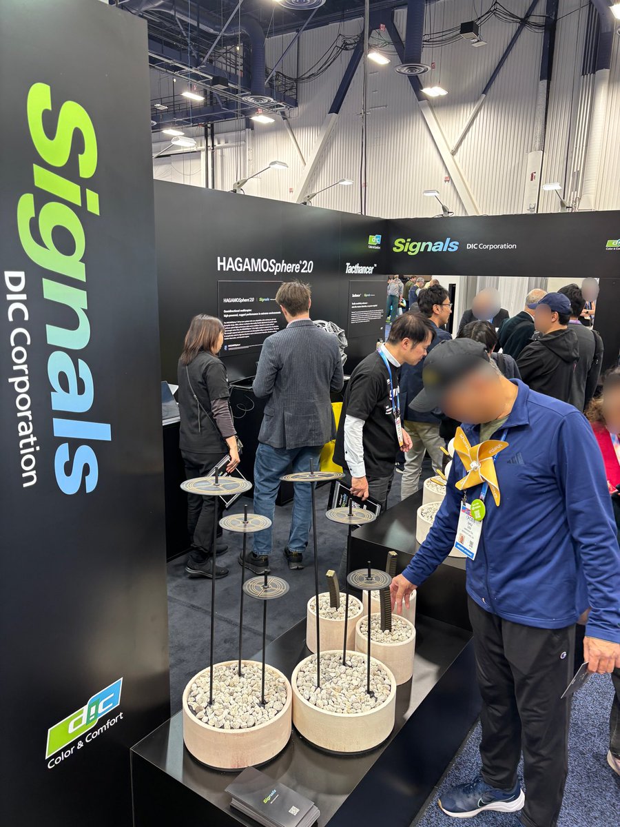 DIC Corporation official account for CES2026 tweet media