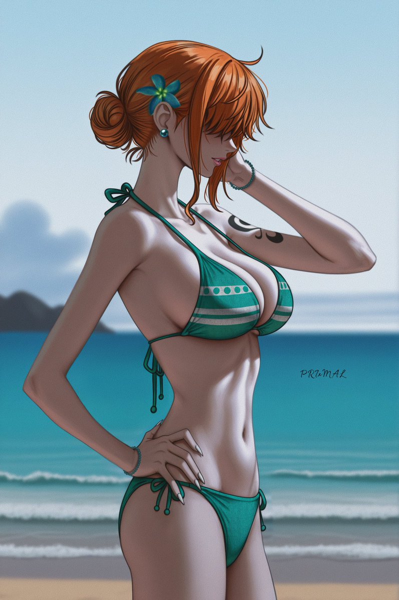 PRIxMAL786's tweet image. Our beautiful Navigator 💕✨️
#Nami #ONEPIECE