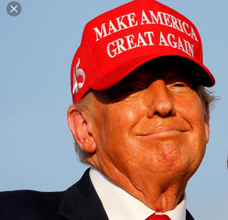 This idiot admires the other idiot