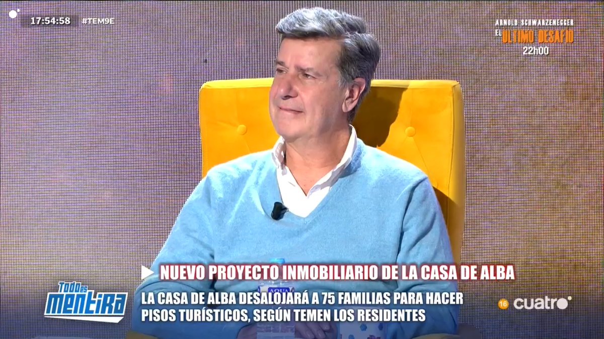 todoesmentiratv's tweet photo. La Casa de Alba desalojará a 75 familias para hacer pisos turísticos, según temen los residentes. Hablamos con Cayetano Martínez de Irujo.

#TEM9E
https://t.co/916Nsjwa3G https://t.co/9Ua4myrQG5