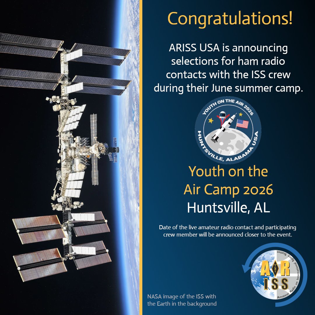 ARISS - Amateur Radio on the ISS tweet media