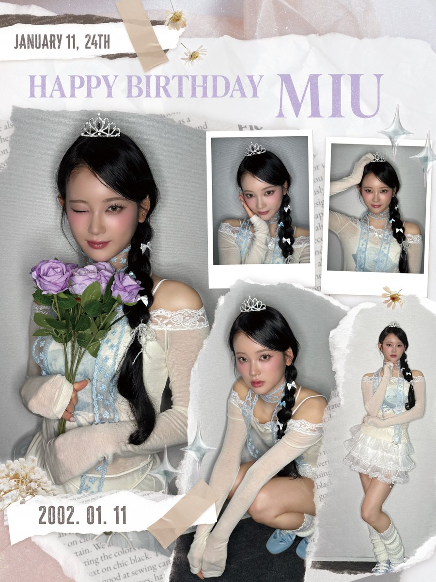 🎂:⊹˚₊

#HAPPYMIUDAY

➳ ┈ ┈ ┈ ┈ ┈ ┈ ♡˖ ࣪⊹
HAPPY BIRTHDAY 
MIU
2026.01.11
➳ ┈ ┈ ┈ ┈ ┈ ┈ ♡˖ ࣪⊹

#MIU 
#ME_I #ミーアイ #미아이