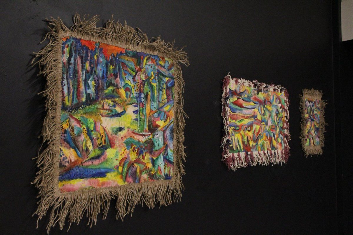 Works from the 2024 "Canada" exhibition at Art Lab, Kalisz, Poland.
Created during a residency at Wild Rose Farm, Canada. Artist: Ziemowit Fincek. 

 trart.eu