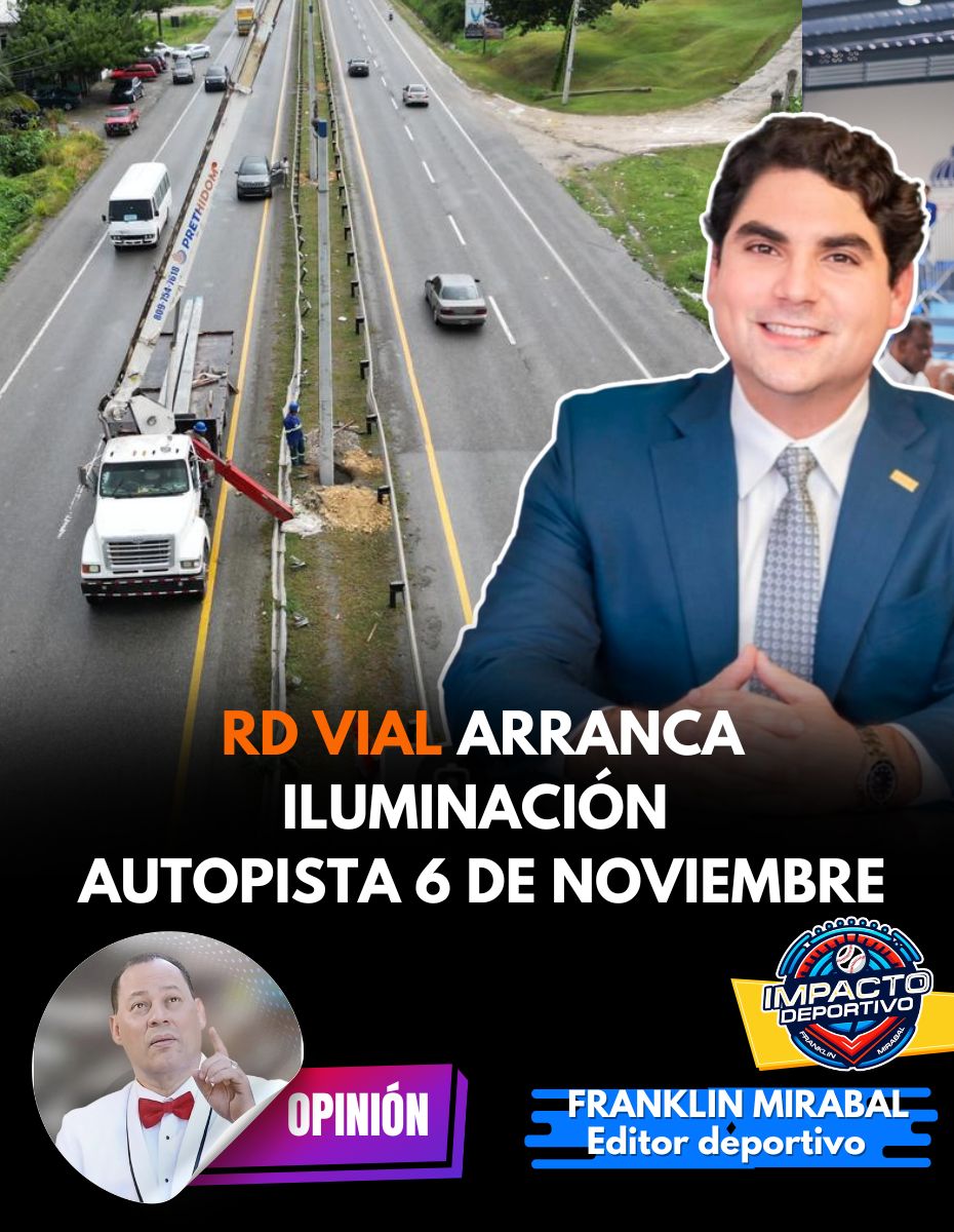 Aplausos!!!.

Hostos Rizik y RD Vial siguen su plan masivo de iluminación en las carreteras.
Señores, eso es igual a evitar muertes.

#MuyBien

<a href="/HostosR/">Hostos Rizik Lugo</a>