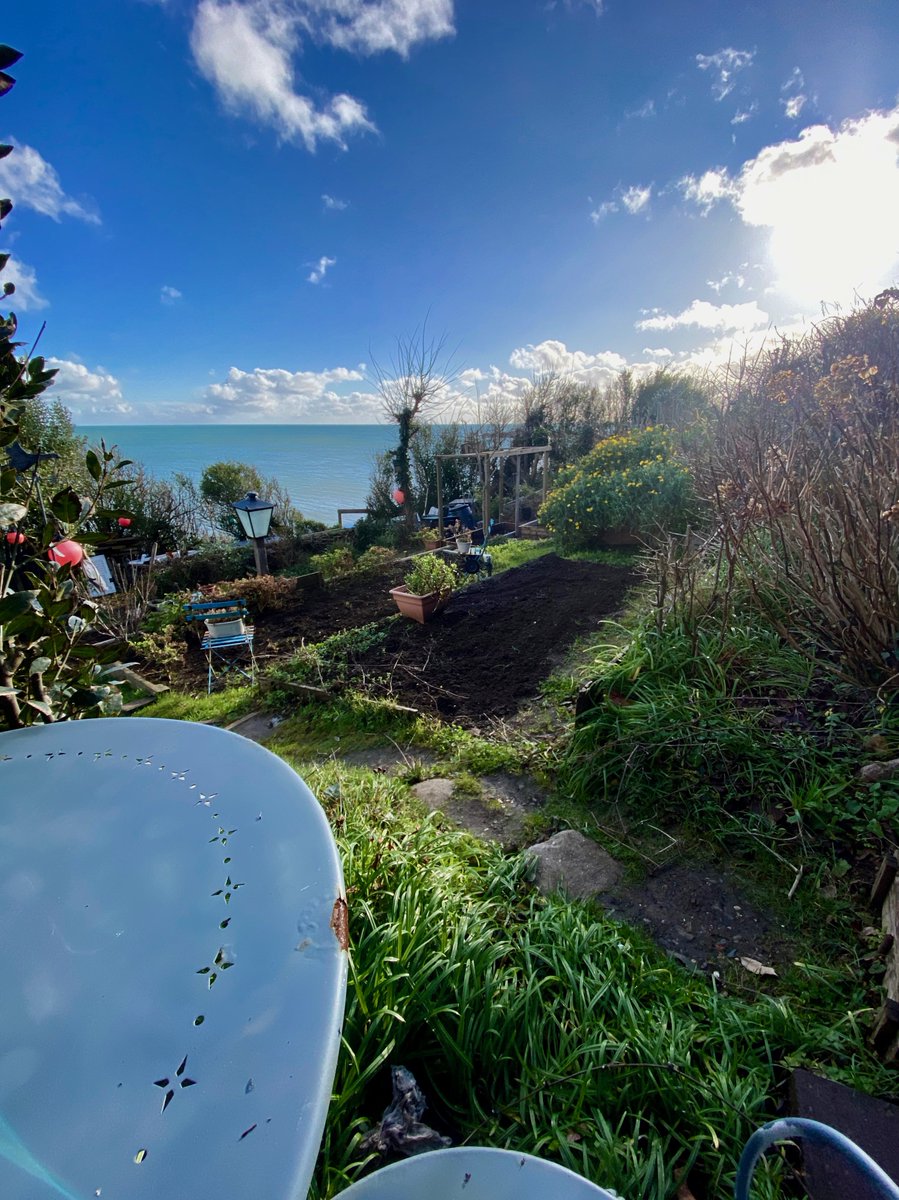 bakrim2000's tweet image. After Storm Goretti  ⛈️⚡
#allotment #Cornwall