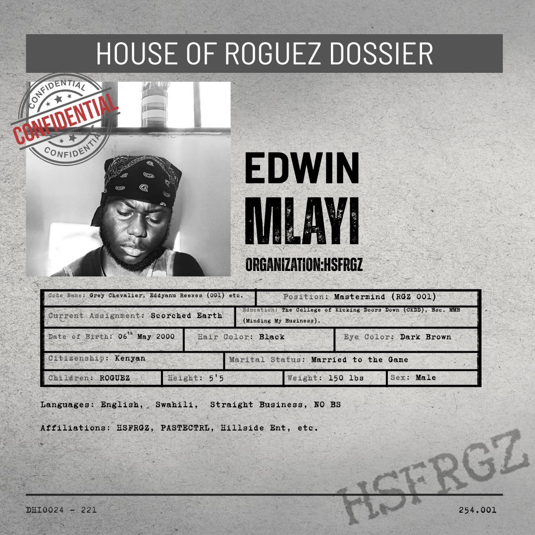 HSFGRZ's tweet photo. Introducing,
The Ace Degenerate, The Grey Chevalier, The Original Rogue in Exile, The One of One, our Rebel Leader, our Mastermind, Our Founder, Edwin Mlayi. Pleasure to have you captain! 🫡 @YeshisnameisEd https://t.co/jnySKhyzZl