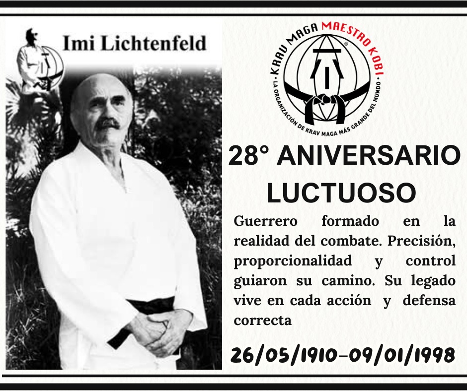 kravmagaoficial's tweet photo. Aniversario Luctuoso del creador de #kravmaga , #imilichtenfeld  , su legado a salvado muchas vidas. https://t.co/R848oonKVL