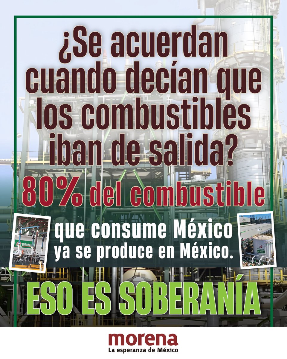 Morena tweet media