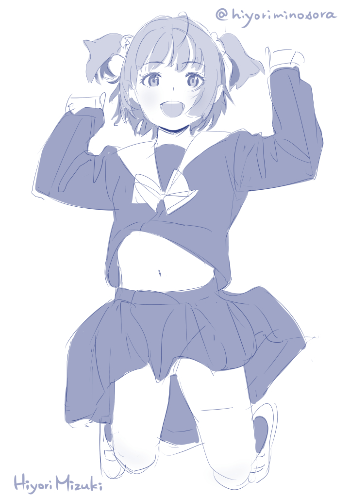 きららジャンプは見てて元気が出るので、ちょくちょく描いてる 