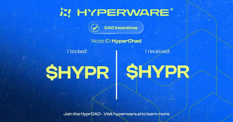 Hyperware_ai's tweet image. Missed out on the Q4 DAO launch?

Don't worry—you’re still early. Join the community that is decentralizing the internet. ⚡