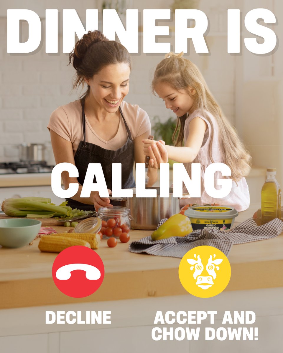 When dinner calls, we answer with a generous spread of Garlic Butter and zero stress. 🙌🧈