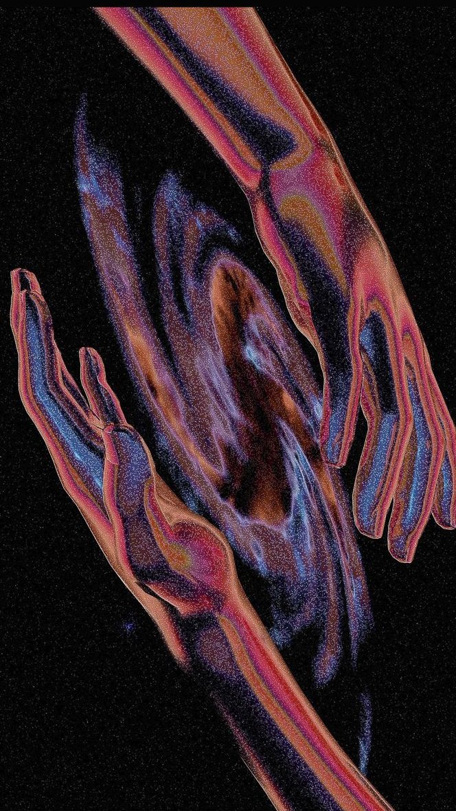 Nightbloomc's tweet image. "When you touch the right person, you feel the entire galaxy at your fingertips."