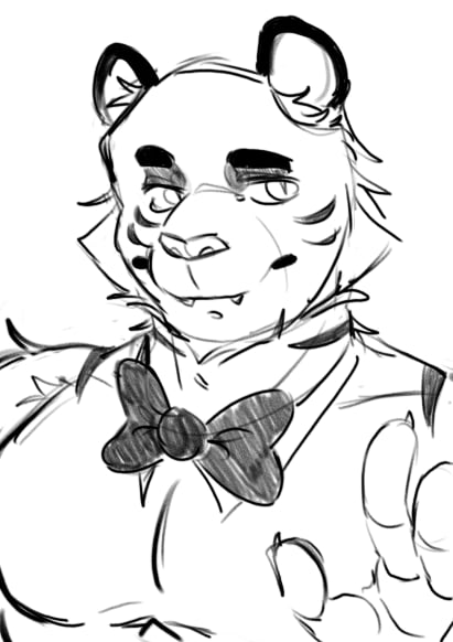 DessmondOwO's tweet photo. Happy New Year guys here's a Men Tiger Fan art 🧡✨

#Mantiger #Fanart #Furry https://t.co/PJ5VJDfrfW