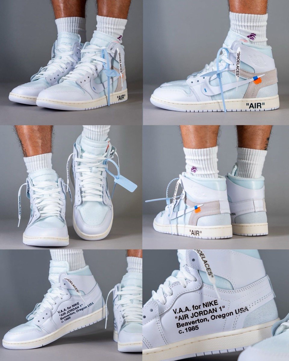 Virgil Abloh Archive x Air Jordan 1 High OG “Alaska” ❄️

• March 2026
• 10,000 pairs
• $195 USD