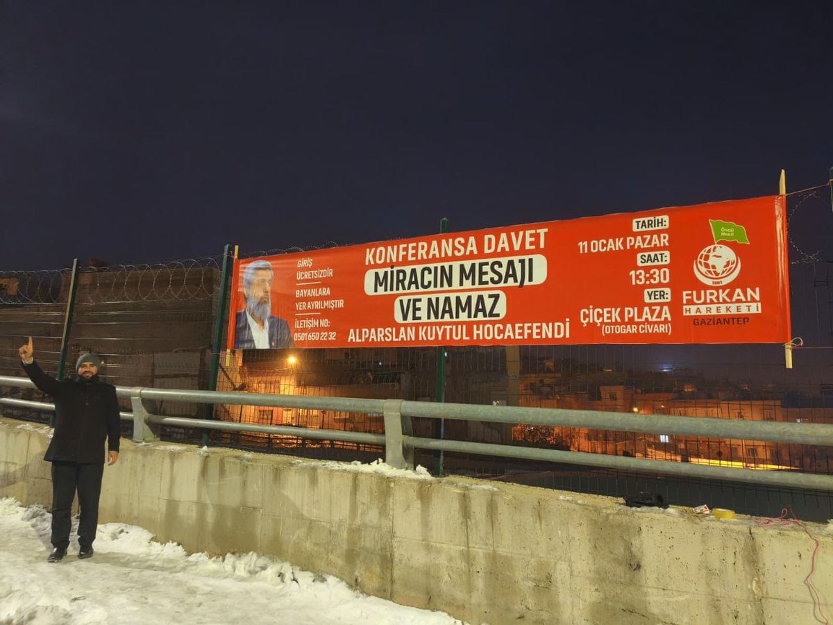 munteham01's tweet image. Gaziantep’te davet  sokak sokak, meydanlarda yankılanmaya devam ediyor! 

📍 11 Ocak Pazar Günü | Çiçek Plaza | 13.30
🗣️ Haydi Gaziantep, Büyük Buluşmaya Sende Katıl!

AlparslanHoca Gaziantepte
#AntepHocasıylaBuluşuyor