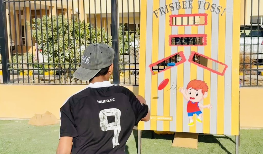 HajerClub's tweet image. 📸 || جانب من الفعاليات المصاحبة لمباراة #هجر_مضر في الجولة السادسة عشر من دوري الدرجة الثانية .