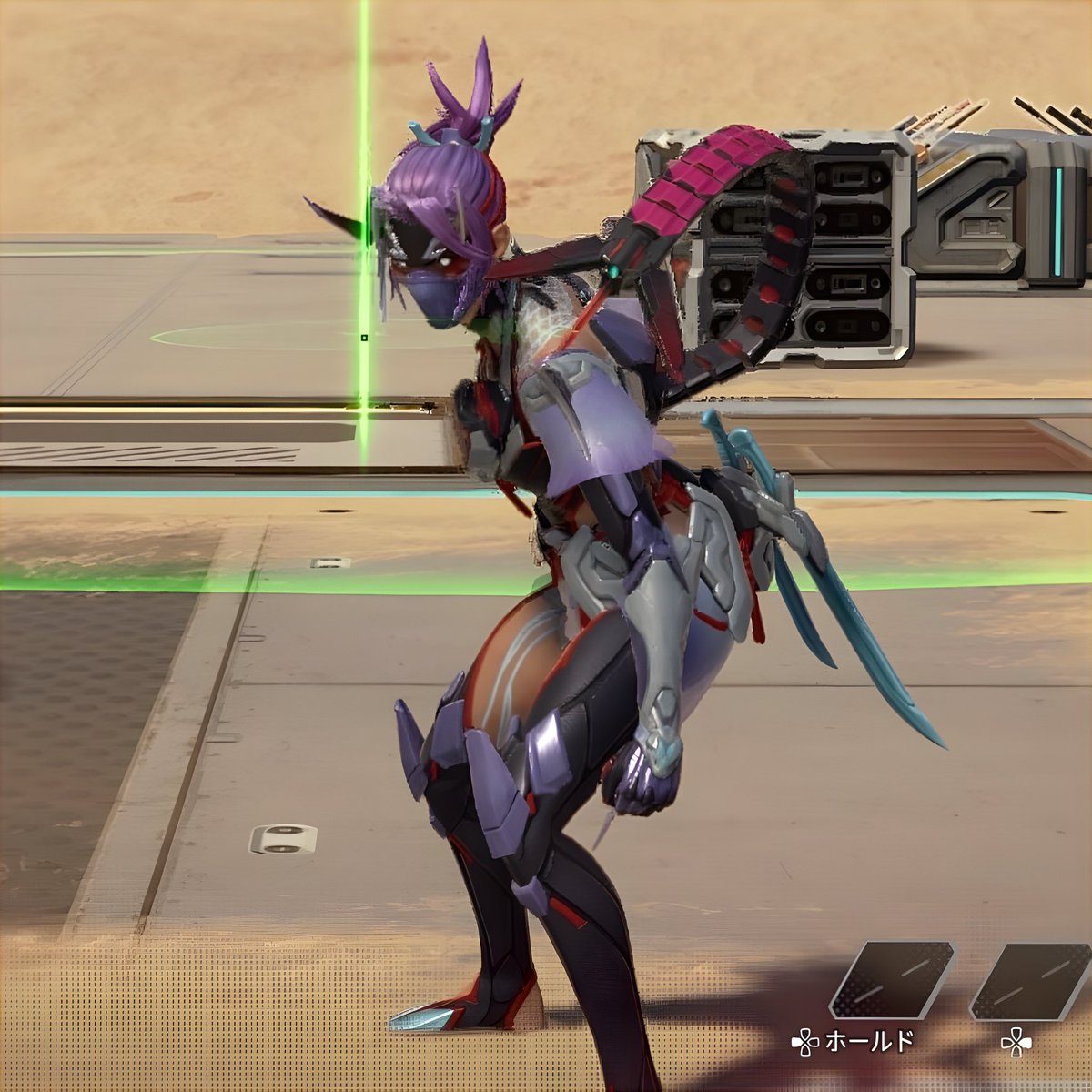 voidog_'s tweet image. 別プレイヤーの三人称視点でオルさんのこと眺めてたら、格闘にも独自のモーションがあることを知った。尻尾で威嚇？しててかわいい。

それと笑顔のオルさんと背中が綺麗なオルさん。