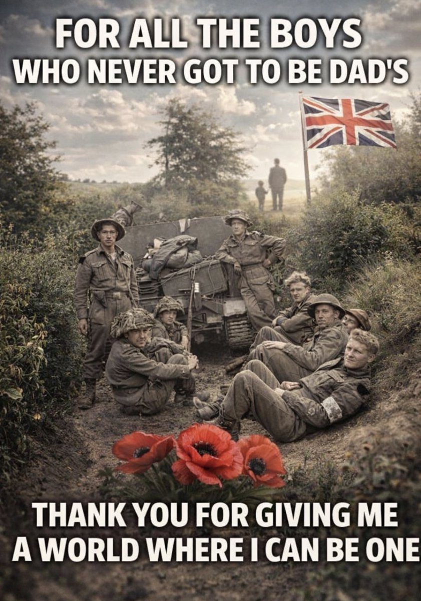 For the boys who never got the chance to grow old. 🇬🇧

Who never held their child’s hand.
Never packed a school bag.
Never heard the word Dad spoken back to them.

They went from sons to soldiers,
from boys to men,
and gave everything before life truly began.

Because of them, we