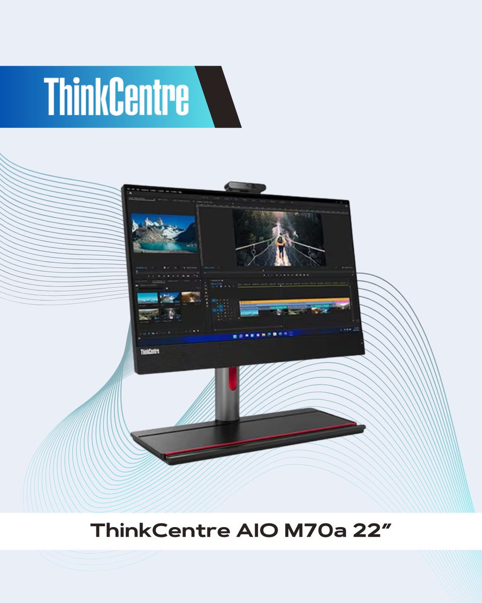 XenonPC_Pt's tweet photo. Menos cabos, mais produtividade! 🚀

​O Lenovo ThinkCentre AIO M70a é a solução "Tudo em Um" para modernizar o seu escritório. Poupe espaço sem perder performance.

​✅ Ecrã 22" Premium
✅ Entrega em 24h
✅ Garantia e Suporte https://t.co/dr3bPZQJ3U
