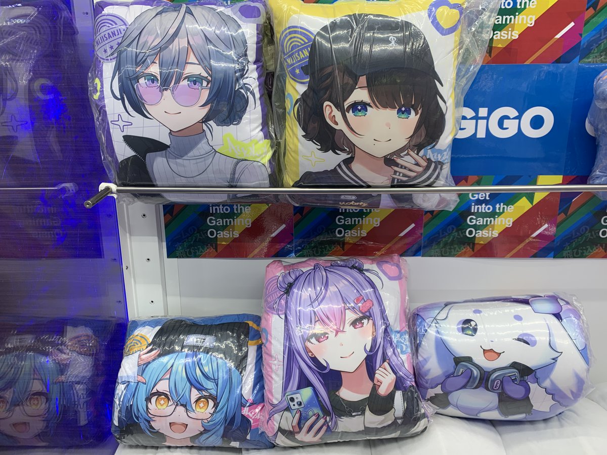 ブルーアーカイブ　十六夜ノノミ　ロングクッション　gigo限定 ブルーアーカイブ 十六夜ノノミ ロングクッション gigo限定 ブルー