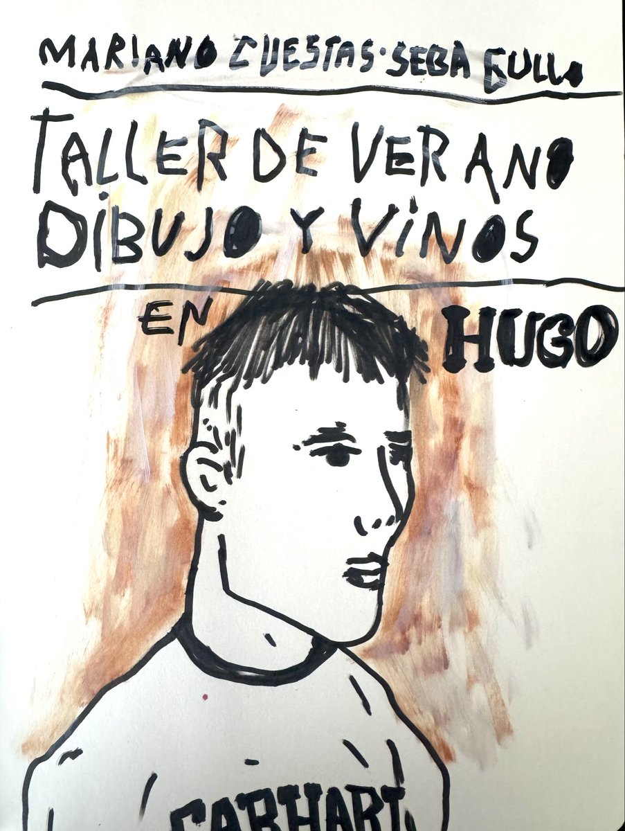 Se viene una Jam de Dibujos y Vinos comandada por Mariano Cuestas y Seba Gullo en la Cava de Hugo.
Se prenden? Sólo 10 lugares para dibujar, escuchar buena música y probar vinitos. Una vez a la semana, al atardecer.