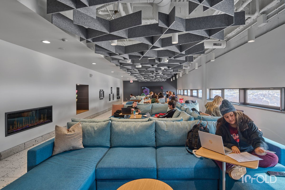 10FoldArch's tweet photo. Great student experiences start with great spaces.

@DrakeUniversity's  Olmsted Center renovation brings energy, comfort, and connection to campus life with refreshed gathering spaces designed for students to connect and stay awhile.

🔗Read more:
https://t.co/O0sC0YIU9R https://t.co/v4348JK5oy