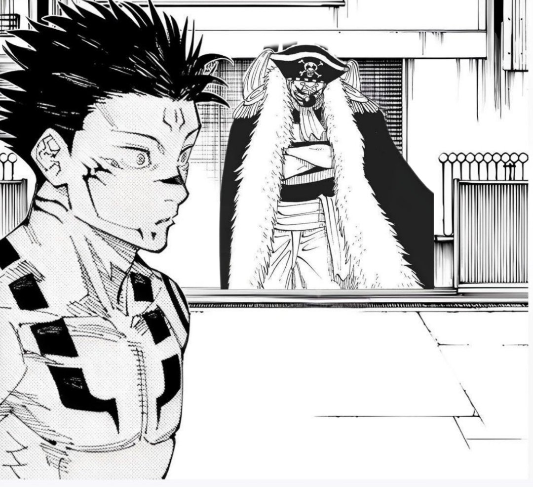 sigmarshanks's tweet image. Crazy how Buggy canonically neg diffs Sukuna