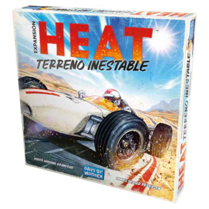 ¡Ya puedes reservar la nueva expansión para HEAT:  Terreno Inestable!
Contiene dos circuitos nuevos:
En el Gran Premio de Sudáfrica, tendrás que vértelas con una pista llena de grava traicionera que te exigirá un control cuidadoso de tu coche y unos nervios de acero.
En el