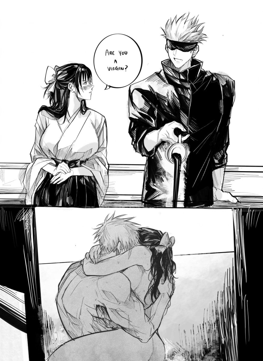 that one tokyo ghoul panel #gojohime #gojo #utahime #五歌