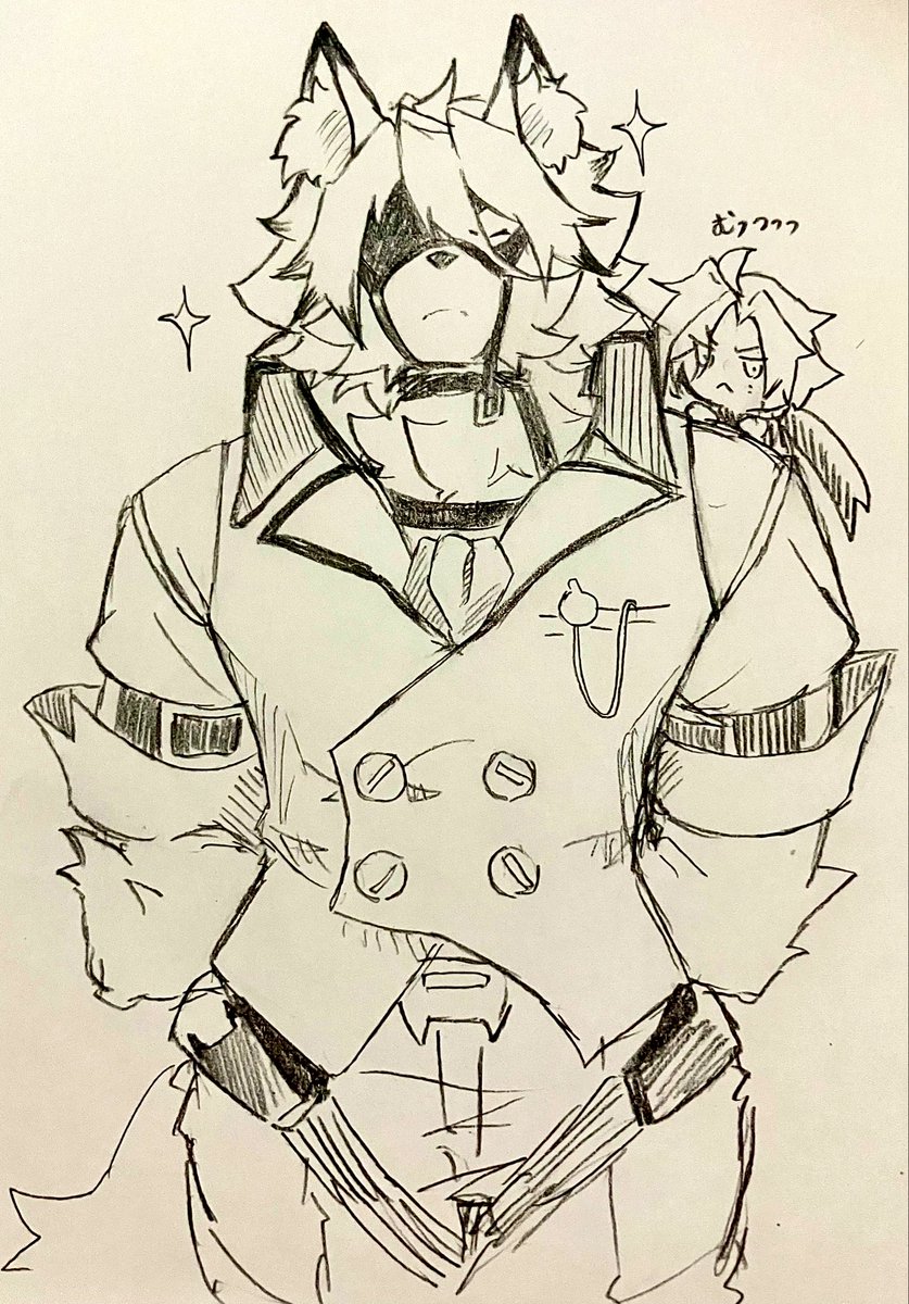 _namemo's tweet image. ヒュゴライのつもりです。