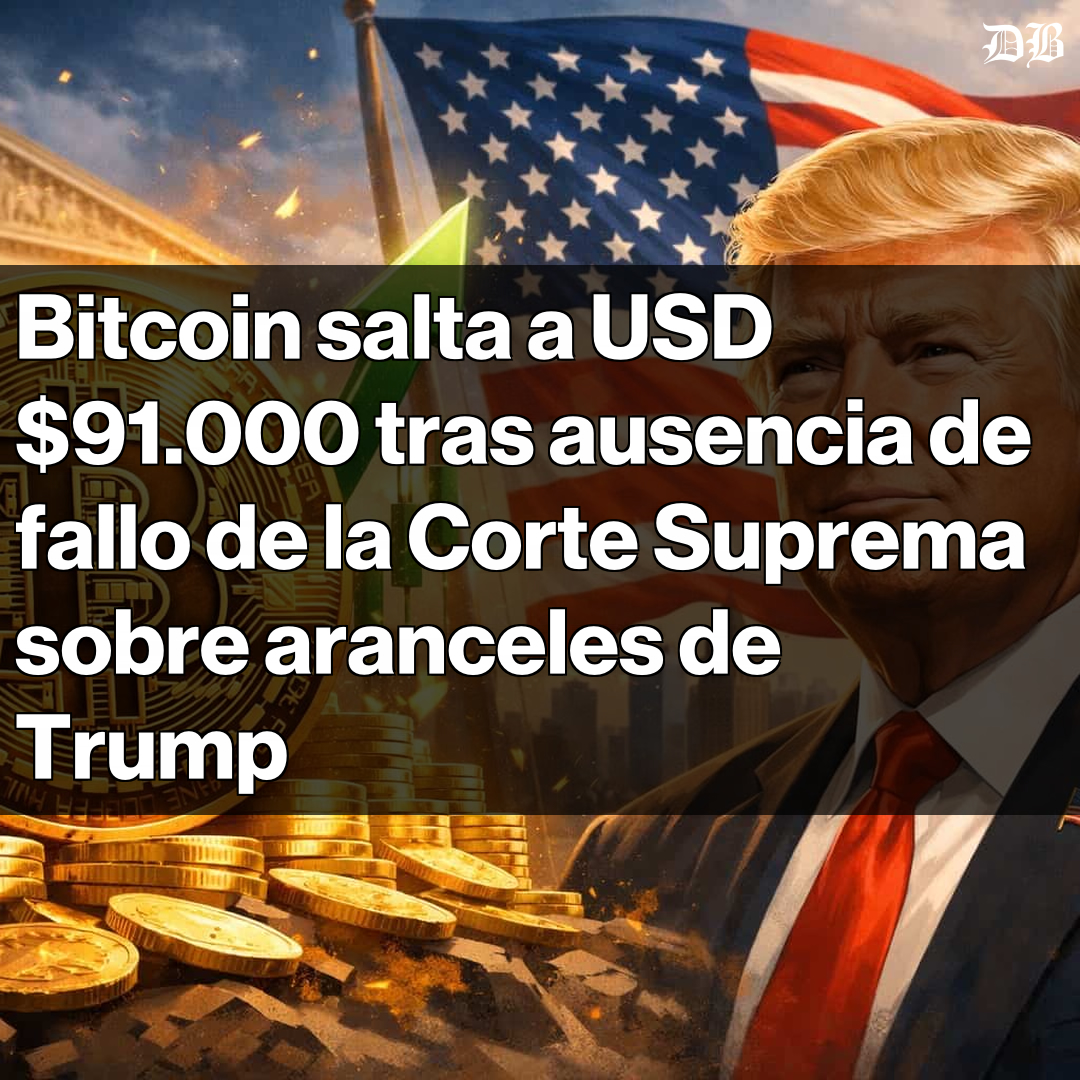 📈🚨 Bitcoin salta a USD $91.000 tras retraso de la Corte Suprema sobre  aranceles de Trump La decisión de la Corte fue aplazada hasta el 14 de  enero. El precio de BTC