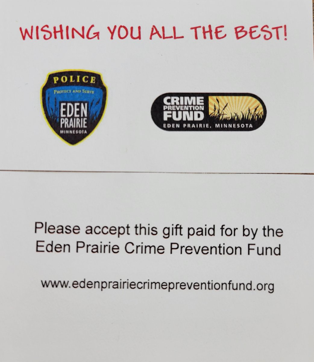 Eden Prairie PD tweet media