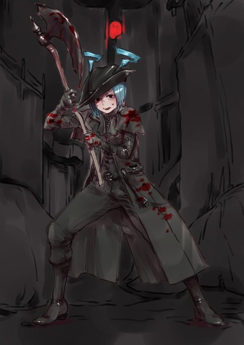 ブラボの配信見ながら落書きしてたあんぐるマンちゃんさんです 