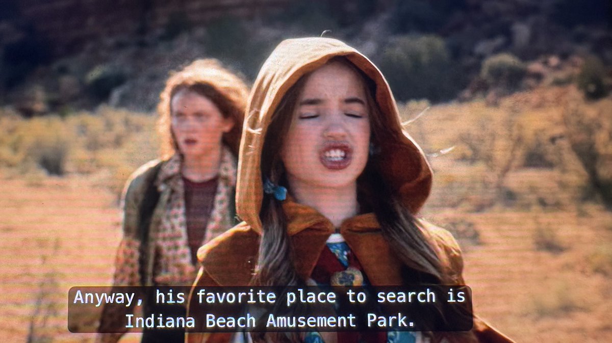 Fun fact Friday #2
In Stranger Things, Season 5 Episode 6 and 7, there are references made for 2 US theme parks, Indiana beach and Six flags St Louis!!

Have you seen stranger things?
And if so, did you come across these 2?