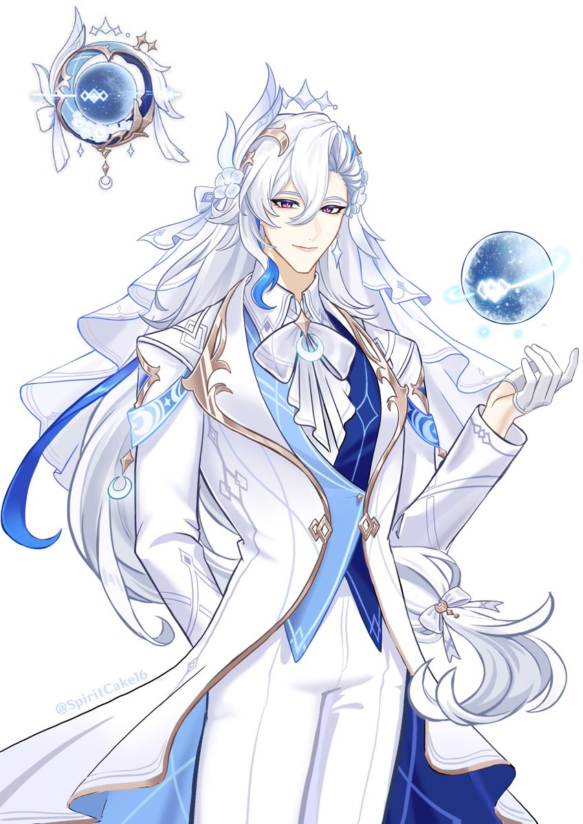 SpiritCake16's tweet photo. Neuvillette + Columbina’s Sig. 💙
#Genshinlmpact #Neuvillette https://t.co/tNAunGF4fL