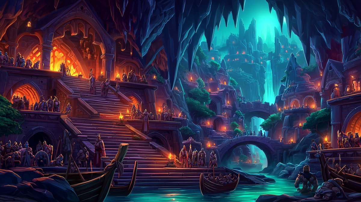 Wilderness.     ✅
Underground. ✅
Cities.              ✅
UNDERGROUND CITIES. 👀