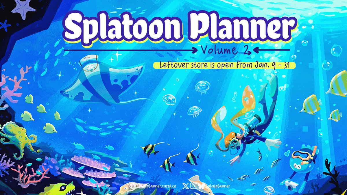 Splat Planner Vol 2 tweet media