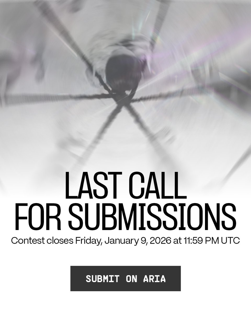 Final reminder

The Aria Global Remix Contest ft. NANA closes today at 11:59 PM UTC.

With 200+ submissions already in, now’s the moment to add those final touches and submit if you haven’t yet