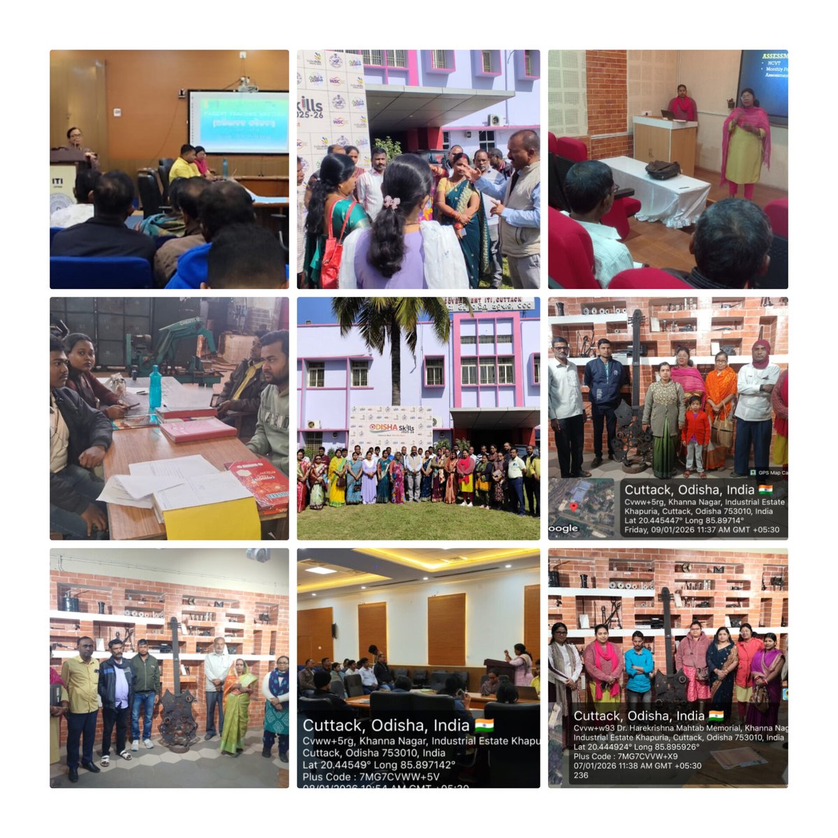 A successful Parents–Teacher Meeting was held from 7th to 9th January for 2nd Year, 1st Year, and 1st Year Trade students.
✨ Strong communication builds a stronger future!
#PTM2026 #ParentTeacherConnect #StudentGrowth #SkillIndia  <a href="/SDTEOdisha/">Skill Development and Technical Edn. Department</a> <a href="/skilled_odisha/">Skilled in Odisha - OSDA</a> <a href="/SandhyaSamal1/">Sandhya Samal</a>