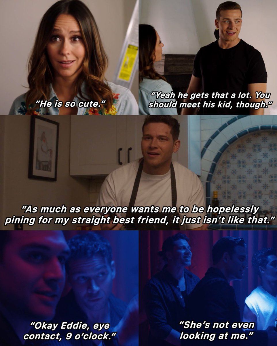 ravibuckleydiaz's tweet image. Because Buck knows Eddie is hot and thinks that everyone, INCLUDING HIMSELF, wants Eddie.