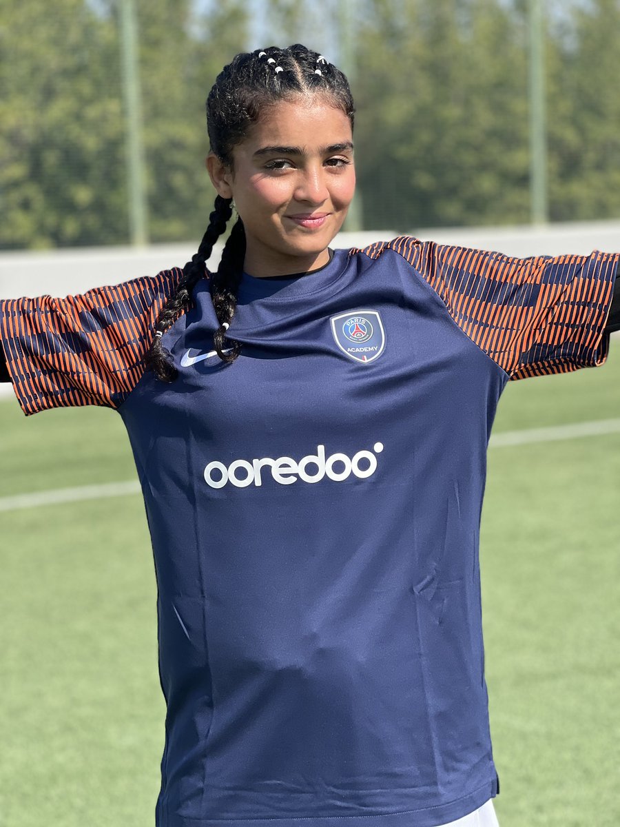 This is Lyari!
Beyond what is said about LYARI, there are stories being lived.
5 female footballers from Lyari at the PSG Qatar training camp.
Privileged to receive certification from the PSG Academy, quietly being their anonymous armor.
#yayhailyari 
#psgqatar 
#kiranfoundation